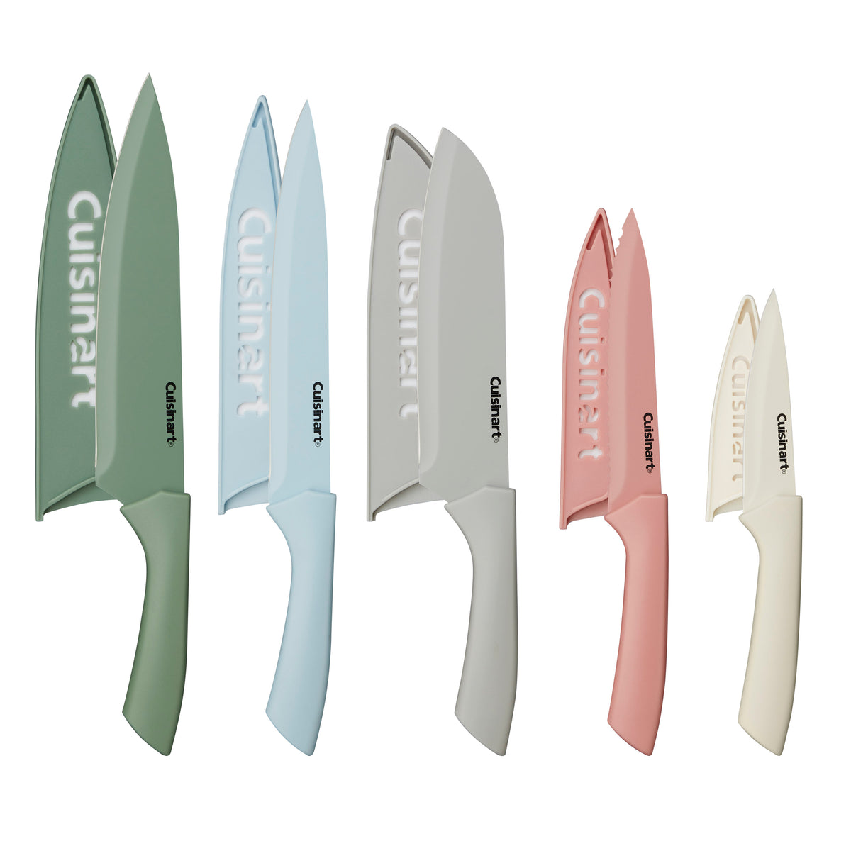 Set de Cuchillos con recubrimiento de cerámica 10 piezas de Cuisinart®