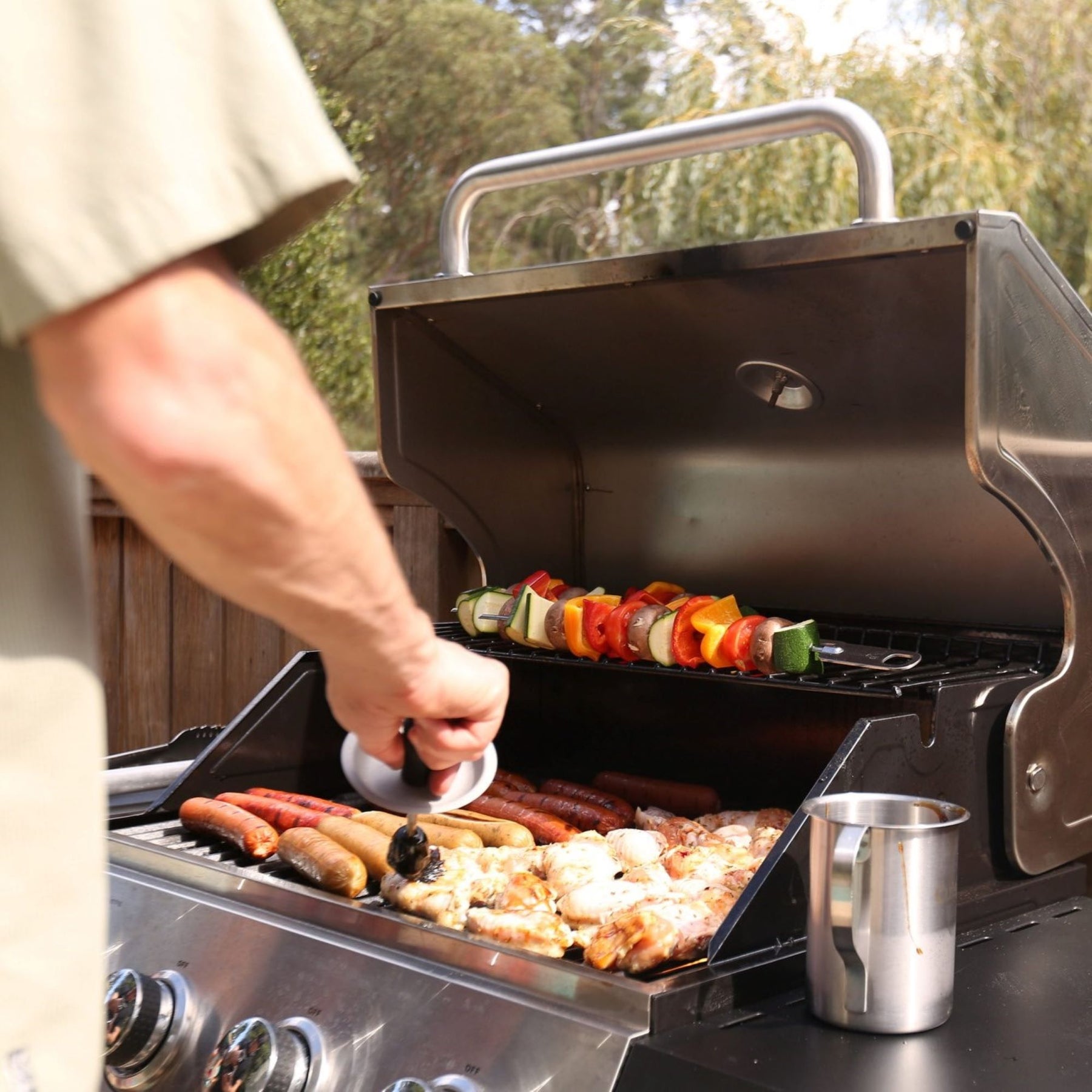 Parrilla a Gas de 4 Quemadores de Cuisinart®