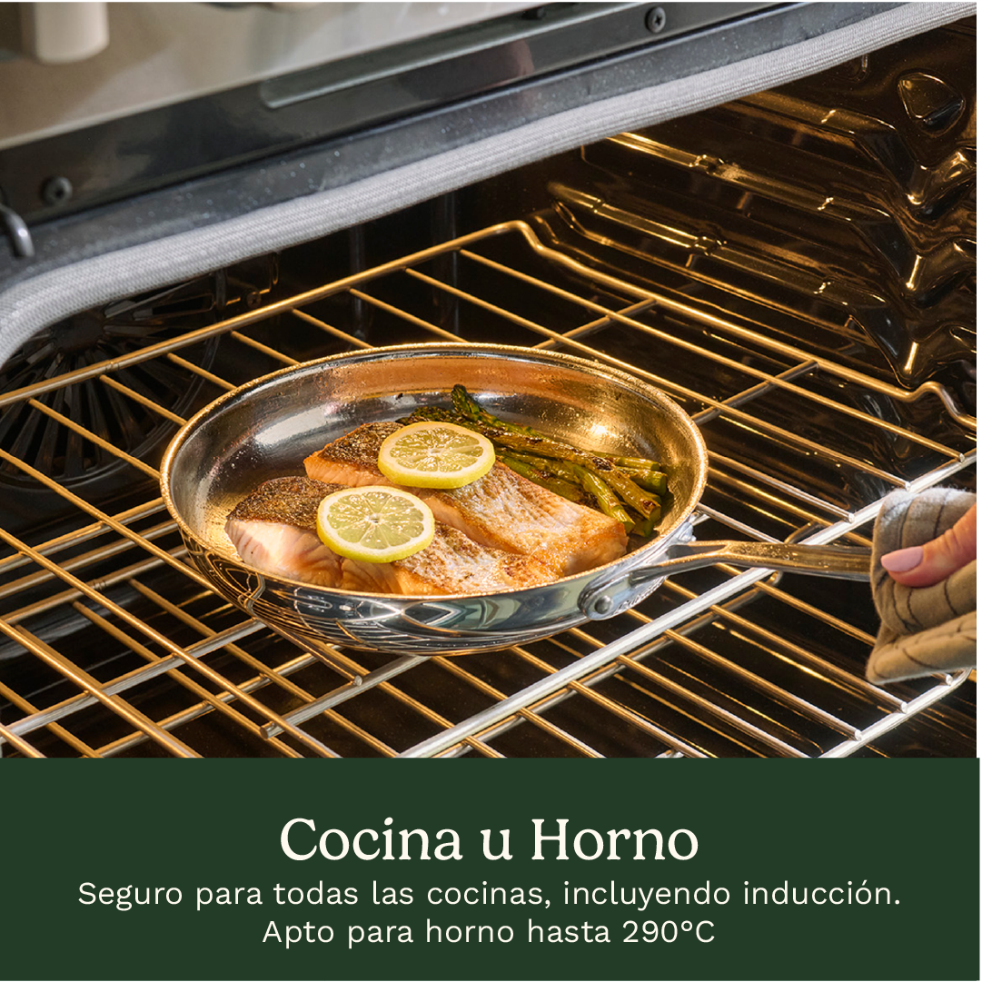 Set de Ollas de Acero Inoxidable de 11 piezas Chef ́s Classic™ de Cuisinart®
