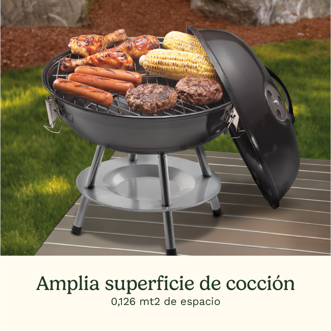 Parrilla a Carbón 14" de Cuisinart®
