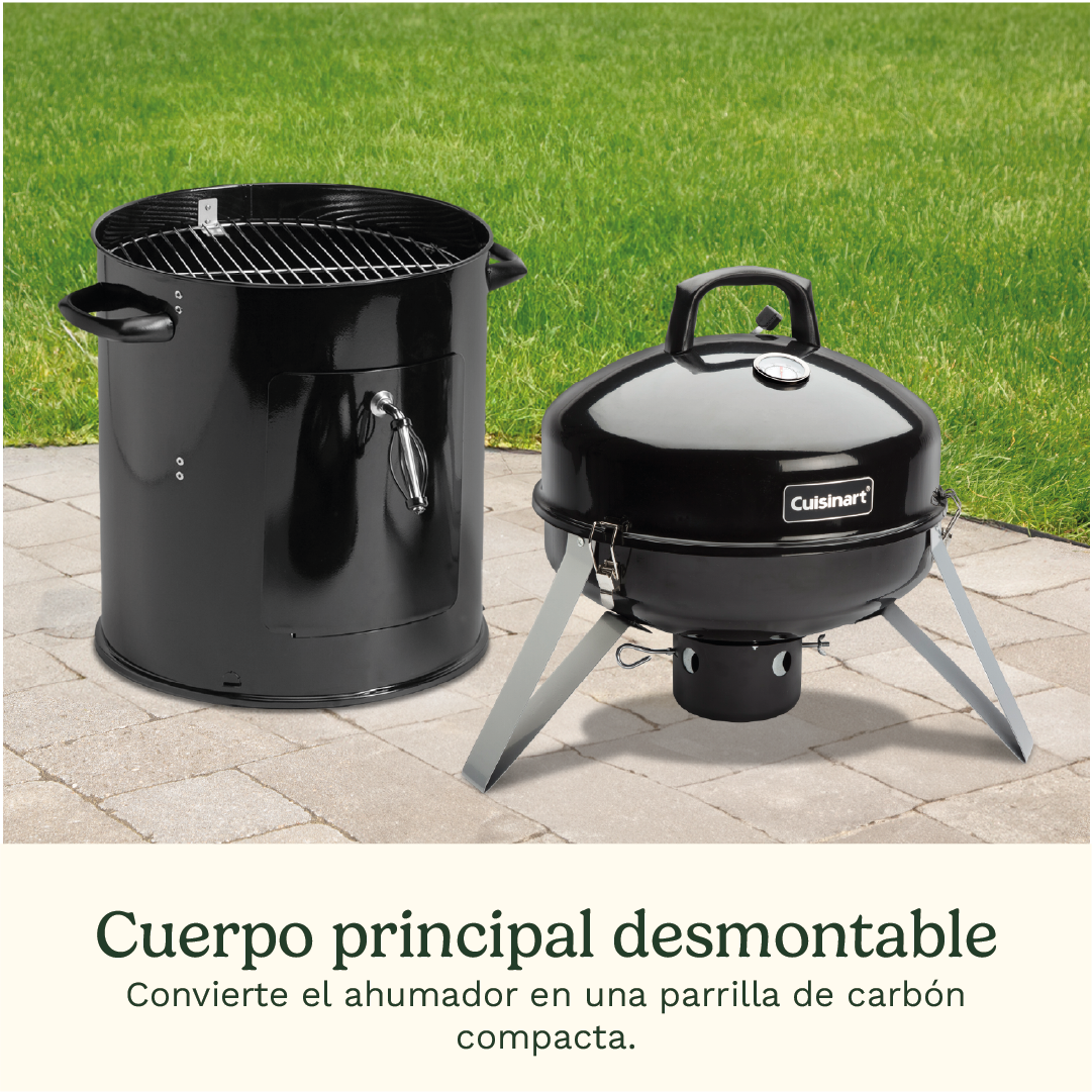 Ahumador de Carbón Vertical 16" de Cuisinart®