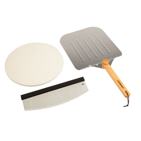 Juego de utensilios de lujo para pizza a la parrilla de 3 piezas de Cuisinart®