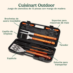 Set de parrilla 13 piezas de Cuisinart®