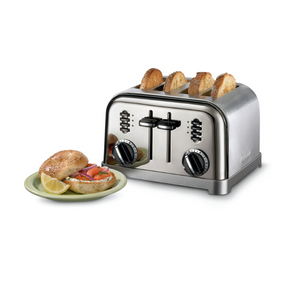 Tostador Metálico Clásico de 4 Rebanadas de Cuisinart®