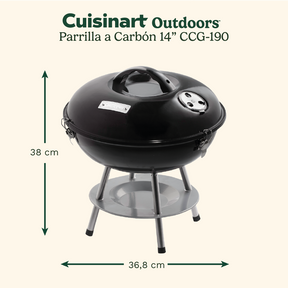Parrilla a Carbón 14" de Cuisinart®