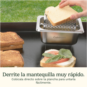 Rueda de mantequilla de acero inoxidable de Cuisinart®