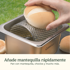 Rueda de mantequilla de acero inoxidable de Cuisinart®