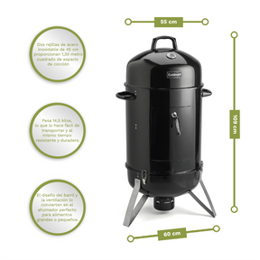 Ahumador de Carbón Vertical 18" de Cuisinart®