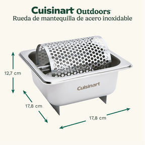 Rueda de mantequilla de acero inoxidable de Cuisinart®