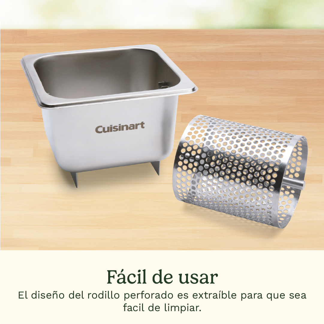 Rueda de mantequilla de acero inoxidable de Cuisinart®