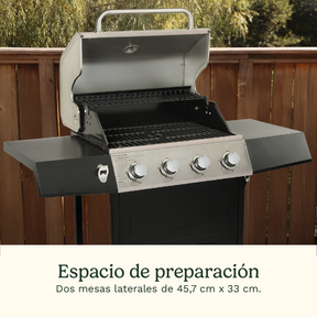 Parrilla a Gas de 4 Quemadores de Cuisinart®